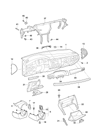 19D857003B-Panel, instrument