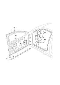 19D831052A-Door assy-rr, lh
