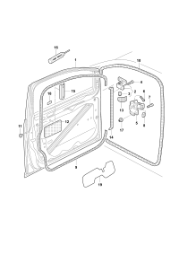 1T0831055Q-Door assy-rr, lh