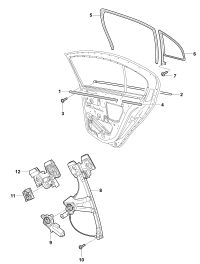 18D839477-Weatherstrip, window
