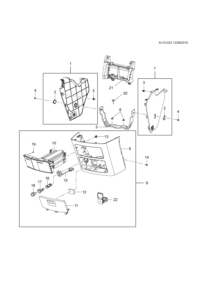 9008202-Tray, console