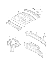 18D813319C-Bracket assy-tail lamp