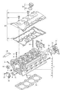 06B103383AF-Gasket, cylinder head