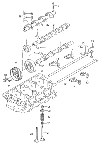 03G109411B-ROCKER ARM/BENZ-W176/W246/W204
