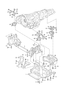 4K0399347G-Bracket, set