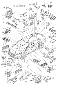 4G0971821E-Cable guide