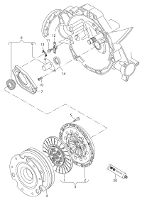 0B1141031P-CLUTCH DISC