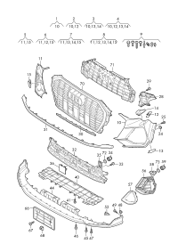 83A807107F-COVER ASSY, PLASTIC