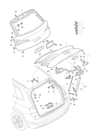 L80D827025BSTL-Hatch cover
