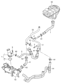 4G0121071AA-Coolant pipe