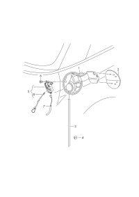 8X0809937A-HOSE-OIL RETURN PIPE