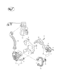 07K906051B-Sensor assy-pressure