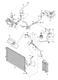 4H0121088AQ-Coolant hose