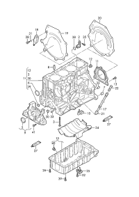 06A103601AQ-OIL PAN-VW-POLO/2002