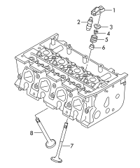 L04E109675A-PORSCHE CARRERA SEAL, VALVE