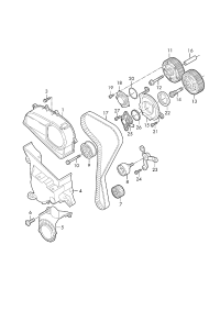 05E109088E-CAMSHAFT ADJUSTER,INTAKE-C(204