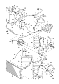 4G0121081DQ-PORSCHE CAYENNE VENT LINE