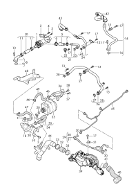 07K965561B-AUXILIARY WATER PUMP BMW B46,B47,B48