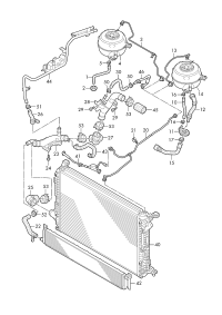 4K1121081G-PORSCHE CAYENNE VENT LINE