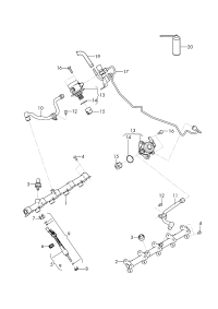 06M906036AD-INJ VALVE/X5/E38/E39-540