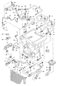 8E0121055F-Coolant hose