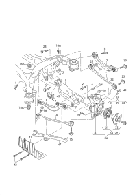 4KG505323-TRACK CNTRL ARM FRT RH AUDI-Q7