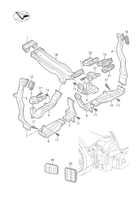 4M88192036PS-Air outlet ghost