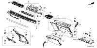 771053B4H00-FRAME ASSY., INSTRUMENT (PASSENGER SIDE)