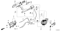 72641TLYA51ZE-Handle comp., r. rr. pull