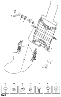 96477912-BOLT - LWR ARM