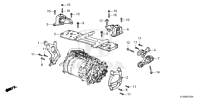 5063031AH01-Bracket-motor rh