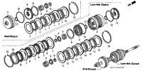 22510P5H003-Lwr, 4th clutch guide