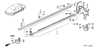 71800SZ3010-Trim assy-side sill, rh