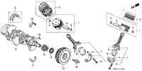 13014P8A800-Plate, crankshaft thrust