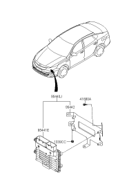 954402DBF0-T/M CONTROL UNIT