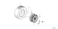 42800T80H00-WHEEL,DISK15X4T