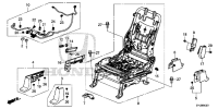 81106SYJH52ZA-Cover, seat inner base, rear
