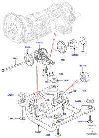 LR023506-RUBBER,T/MISSION MT