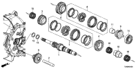 232105S2B00-SET,MAINSHAFT COM