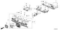 712003F0H11-GRILLE RADIATOR