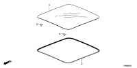 73611T6DH02-PANEL,SLIDING ROOF