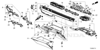 77105T20H00-FRAME ASSY., INSTRUMENT (PASSENGER SIDE) (CO)