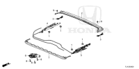 70450TLAA01-MOTOR A SUNROOF