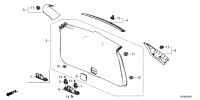 844313B4H01ZA-Lining assy-t/gate lwr