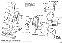 7107233K60B4-COVER, FRONT SEAT CUSHION, LH(FOR SEPARATE TYPE)