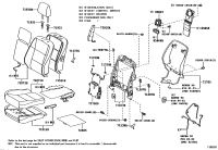 7107133J90B4-Cover, front seat cushion, rh (for separate type)