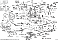 7184360100B0-Cover, reclining adjuster, rh