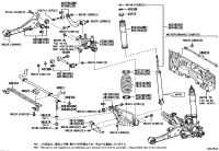 4853079155-ABSORBER ASSY, SHOCK, REAR RH