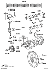 1301131121-RING SET, PISTON