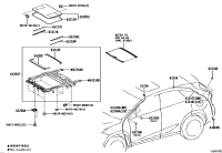 6320378021-HOUSING SUB-ASSY, SLIDING ROOF